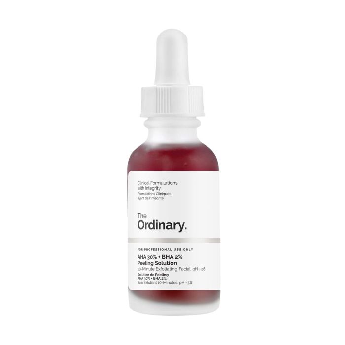 Exfoliant visage The Ordinary AHA 30% + BHA 2% 30 ml 5