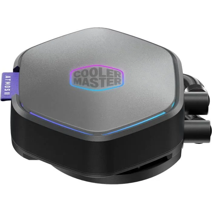 Cooler Master MasterLiquid 240 Atmos II Pixel LED - Watercooling AIO 240mm - Ventilateurs 120mm ARGB - Écran personnalisable - Compatible Intel LGA 1851/1700 et AMD AM5/AM4 Cooler Master MasterLiquid 240 Atmos II Pixel LED - Watercooling AIO 240mm - Ventilateurs 120mm ARGB - Écran personnalisable - Compatible Intel LGA 1851/1700 et AMD AM5/AM4
