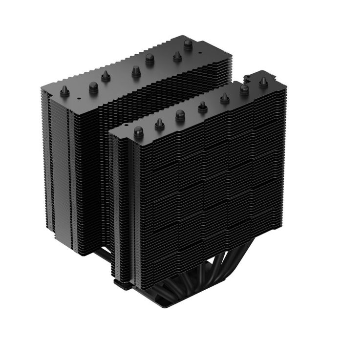 Deepcool Assassin IV VC Vision Noir Ventirad CPU avec Écran Magnétique, 7 Caloducs, TDP 300W, Refroidissement Haut de Gamme - R-ASN4-BKNVMD-G