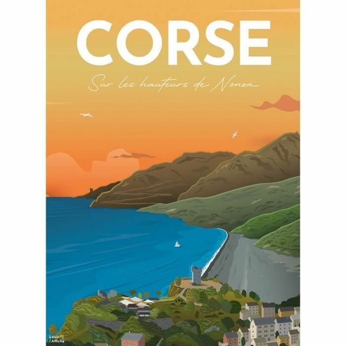 Puzzle Nathan Affiche de la Corse 5