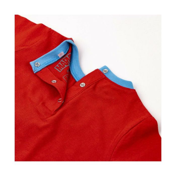 T shirt à manches courtes Spider-Man Rouge 6