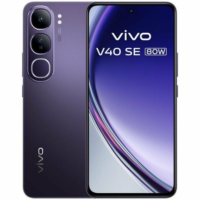 Smartphone Vivo V40 SE Octa Core 8 GB RAM 256 GB Noir