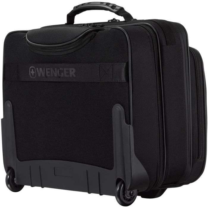 WENGER Legacy Black Series 39,62cm 15,6Zoll Wheeled Laptop Case w Tablet Pocket Black 6 WENGER Legacy Black Series 39,62cm 15,6Zoll Wheeled Laptop Case w Tablet Pocket Black 6