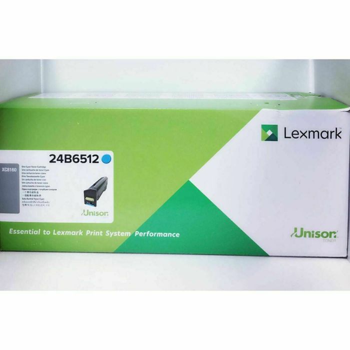 Toner original Lexmark XC8160, 8163 Cyan 2 Toner original Lexmark XC8160, 8163 Cyan 2