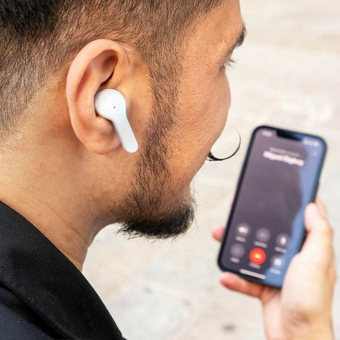 Écouteurs Sans Fil avec Étui de Charge Grey InnovaGoods 14 Écouteurs Sans Fil avec Étui de Charge Grey InnovaGoods 14