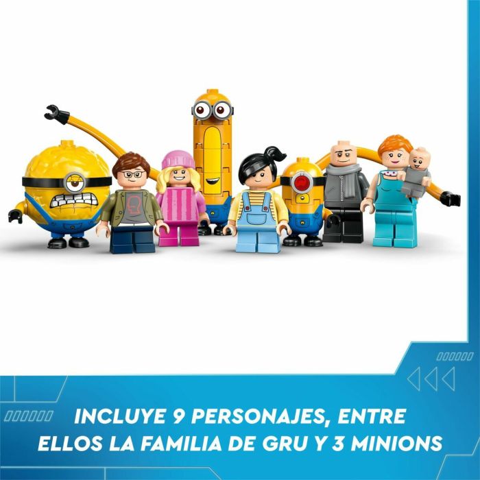 Set de construction Lego Minions y la mansión familiar de Gru 20