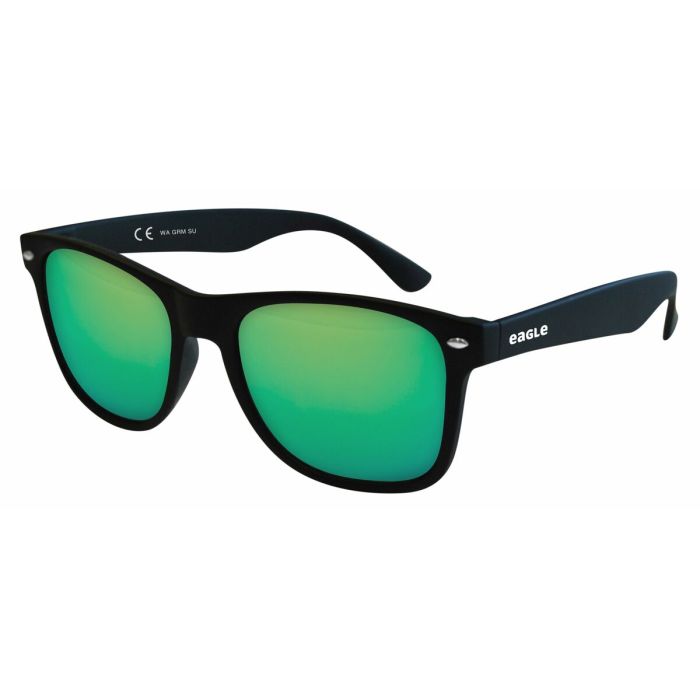Lunettes de soleil Unisexe Eagle WAVE Noir Miroir 9