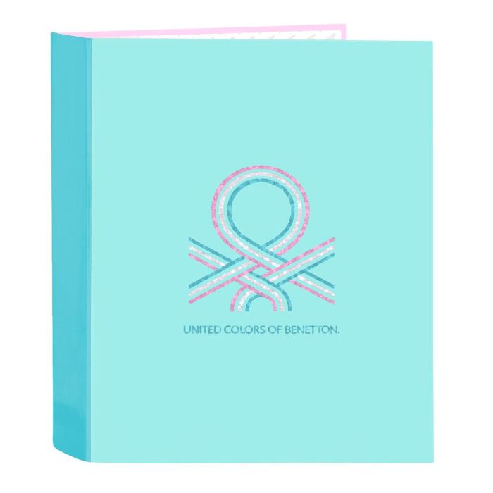 Reliure à anneaux Benetton Dolce Multicouleur A4 27 x 33 x 6 cm