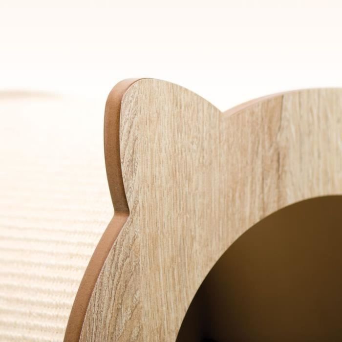 Grattoir pour Chats Vesper Beige 40 X 44 X 23 CM 1 Grattoir pour Chats Vesper Beige 40 X 44 X 23 CM 1