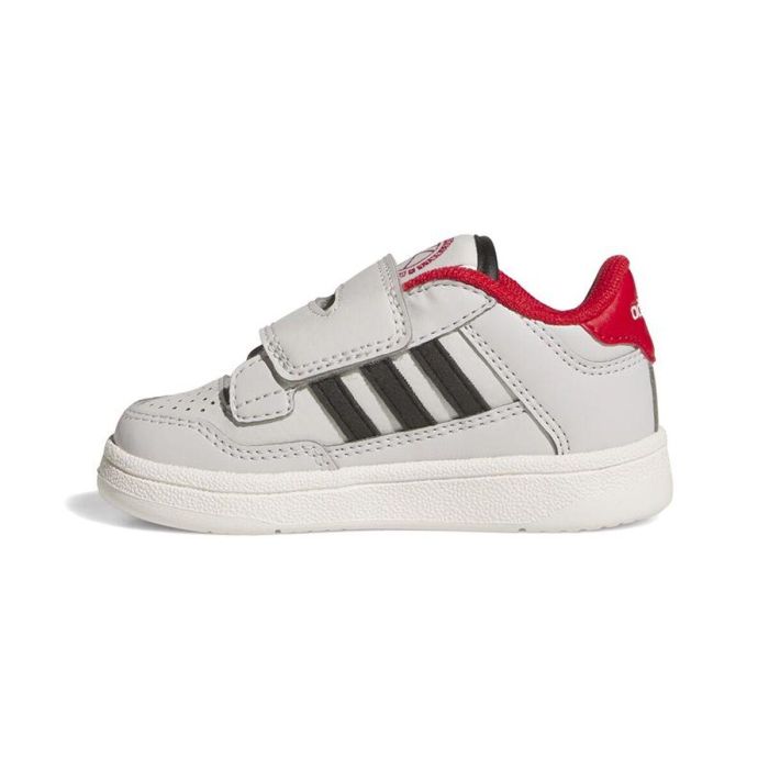 Chaussures de Sport pour Enfants Adidas Rapid Court Cf Blanc M 3 Chaussures de Sport pour Enfants Adidas Rapid Court Cf Blanc M 3