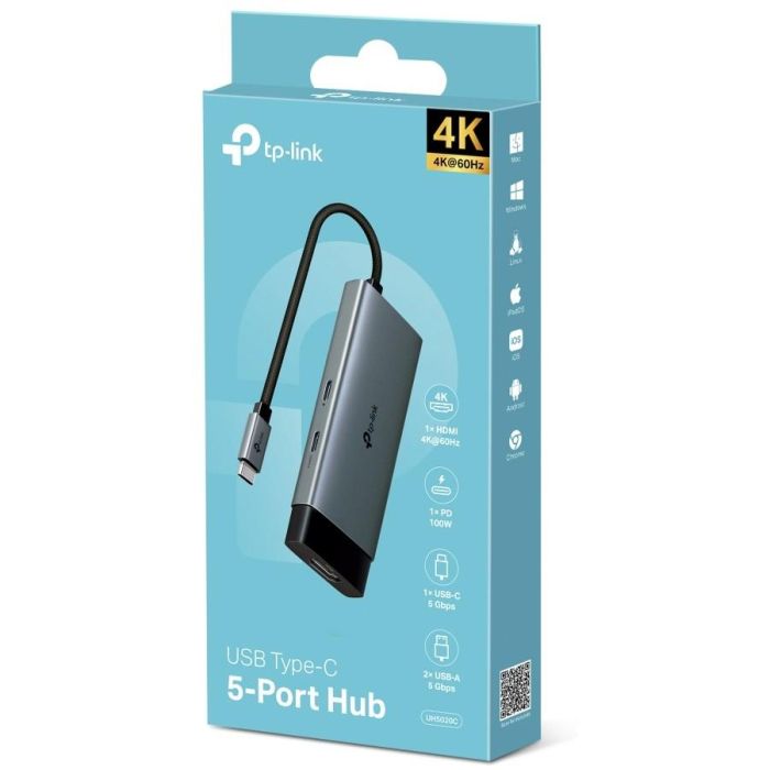 TP-Link HUB UH6120C USB-C 5-Port Hub 1