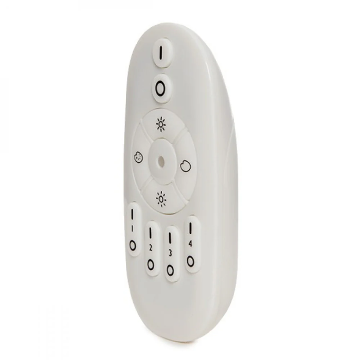 Télécommande DL49 90 13W pour Lampe LED, Contrôle Intensité 3%-100%, Température Couleur 3000K-6000K, 2.4GHz, Portée 15-25m