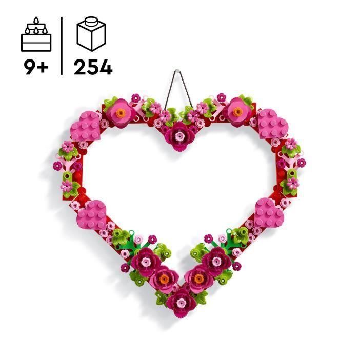 LEGO 40638 Décoration en Forme de Coeur - Jouet Pour Enfants de 9 Ans et Plus 1 LEGO 40638 Décoration en Forme de Coeur - Jouet Pour Enfants de 9 Ans et Plus 1