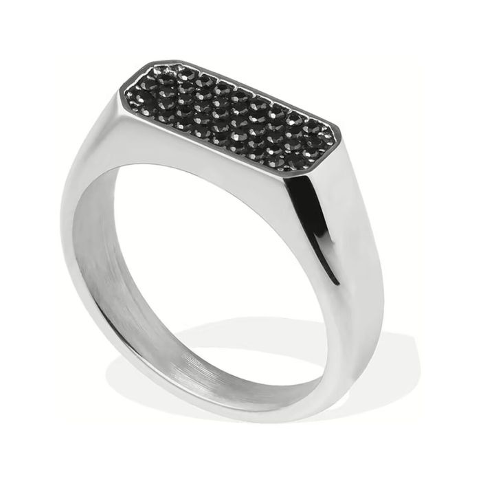 Bague Femme LIU JO MLJ534M24 Argenté Noir 24 0 Bague Femme LIU JO MLJ534M24 Argenté Noir 24 0