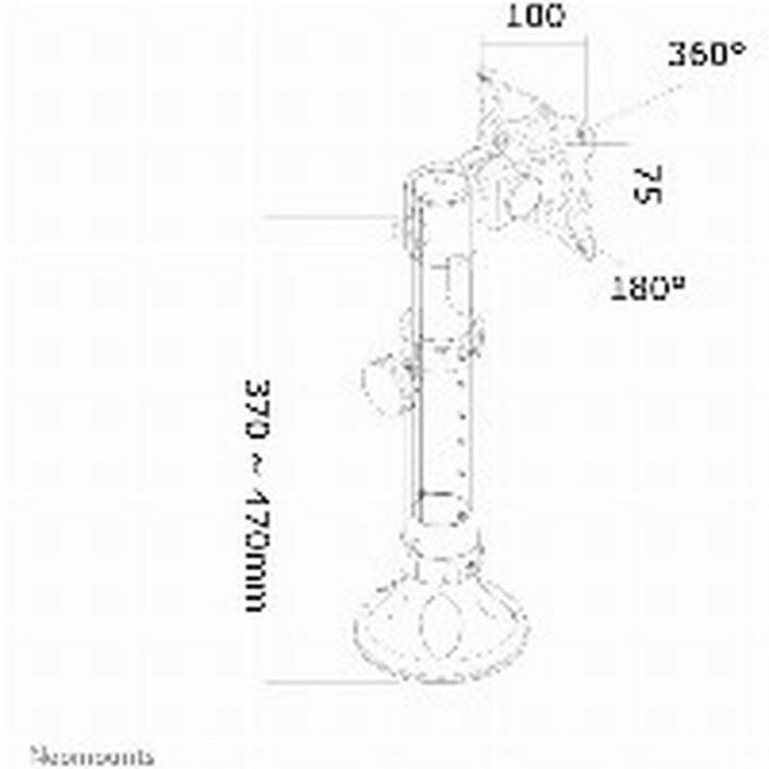 Support de TV Neomounts FPMA-D025BLACK 10" 30" 12 kg 7