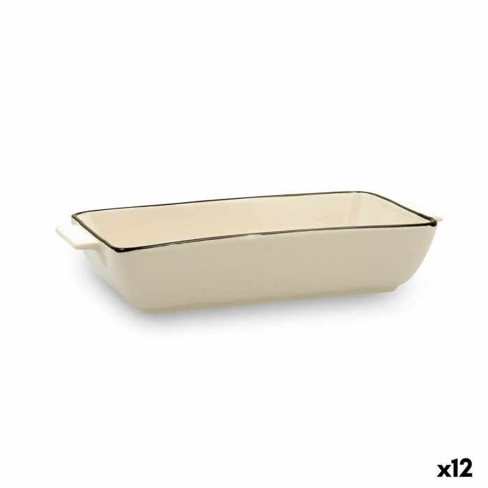 Casserole Quid Cocco Céramique Blanc (23 x 11 x 4,5 cm) (Pack 12x) 2