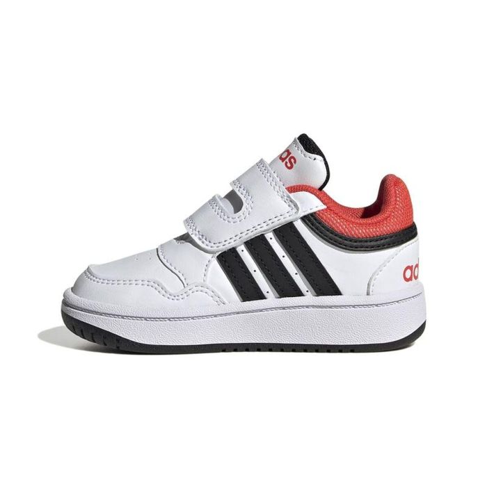 Chaussures de Sport pour Enfants Adidas Hoops 3.0 CF Blanc 6