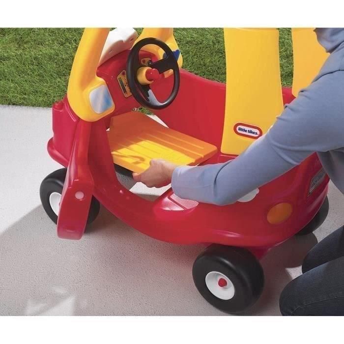 Little Tikes - Cozy Coupe Voiture d'enfant - Mini Véhicule pieds au sol a pousser avec véritable klaxon - Des 18 mois 3
