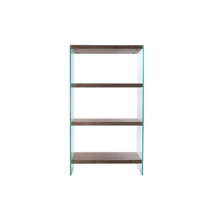 Étagère DKD Home Decor Brun foncé Verre Noyer Bois MDF 80 x 40 x 150 cm (1) 1 Étagère DKD Home Decor Brun foncé Verre Noyer Bois MDF 80 x 40 x 150 cm (1) 1