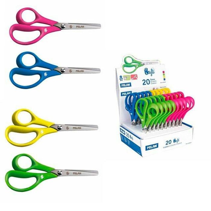 Ciseaux Milan Acier inoxydable 14 cm (20 Unités) 1