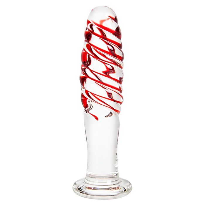 Plug Anal S Pleasures Rouge Transparent (14 cm) (14,6 cm)