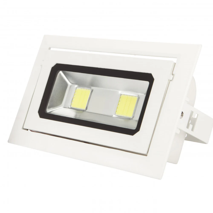 Downlight LED 40W 3600Lm 6000K Rectangulaire Basculant 40.000H WR-RECTBAS-40W-CW 0 Downlight LED 40W 3600Lm 6000K Rectangulaire Basculant 40.000H WR-RECTBAS-40W-CW 0