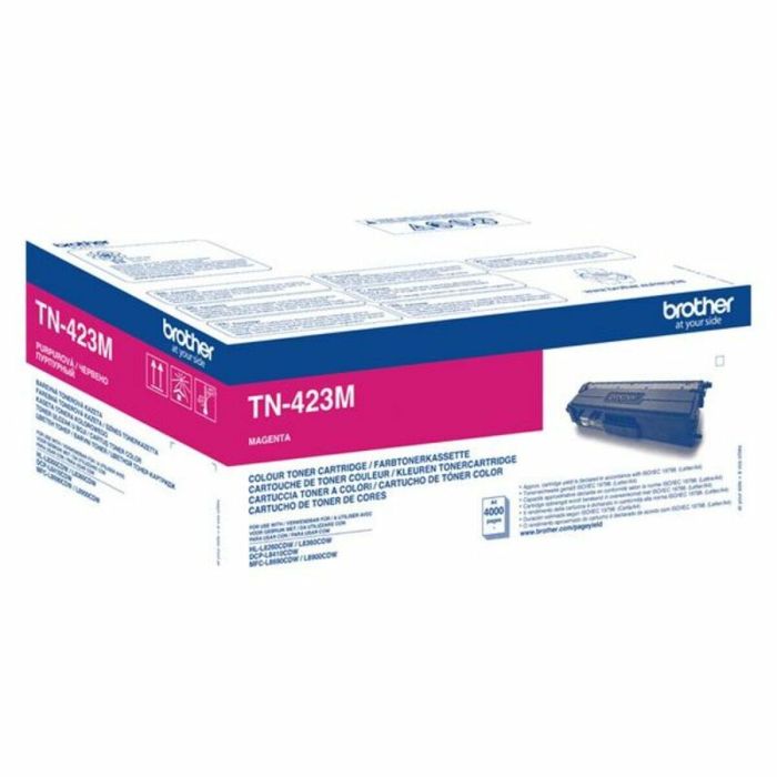 Toner original Brother TN-423M Magenta Noir Magenta 3