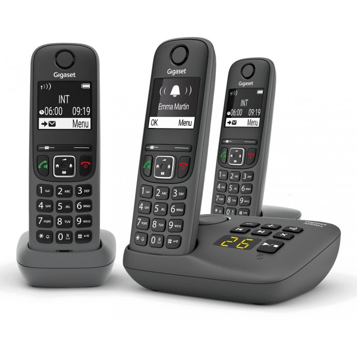 Gigaset AE690A Trio anthrazit 1