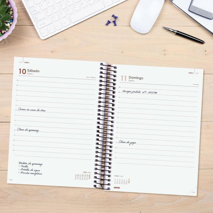Agenda Finocam A5 15,5 x 21,2 cm 2026 Personnalisable 6
