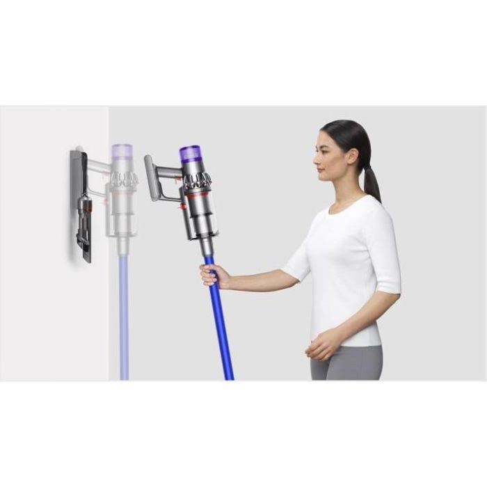 Dyson V11 Fluffy Kabelloser Staubsauger (Nickel/Rot) 6