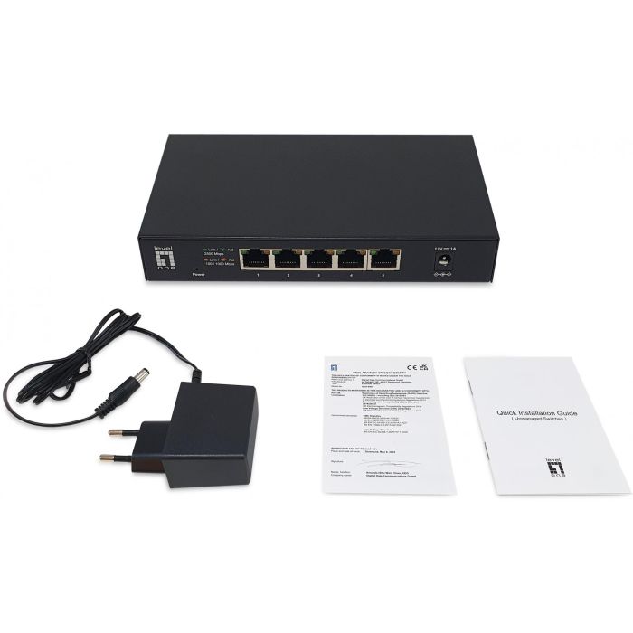 Switch 5x GE GEU-0525 2.5GbE 100/1000Mbps sw 6 Switch 5x GE GEU-0525 2.5GbE 100/1000Mbps sw 6