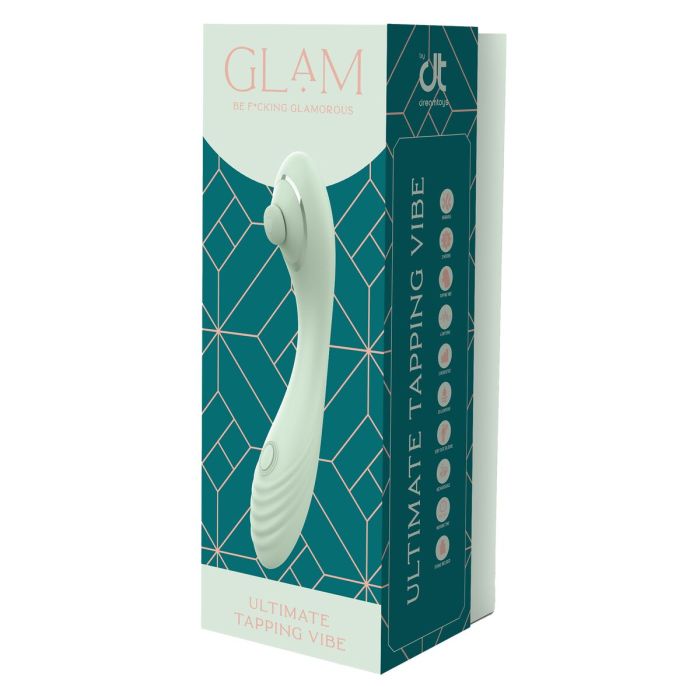 Stimulateur clitoridien Dream Toys Glam Vert 1 Stimulateur clitoridien Dream Toys Glam Vert 1