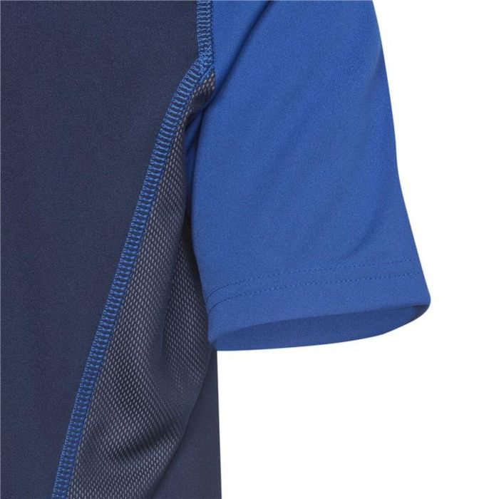 Maillot de Football à Manches Courtes pour Enfants Adidas HK7639 Bleu (7-8 Ans) 1
