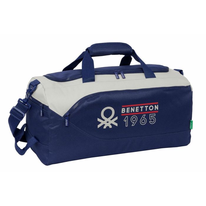 Sac de sport Benetton Varsity Gris 50 x 25 x 25 cm Enfant