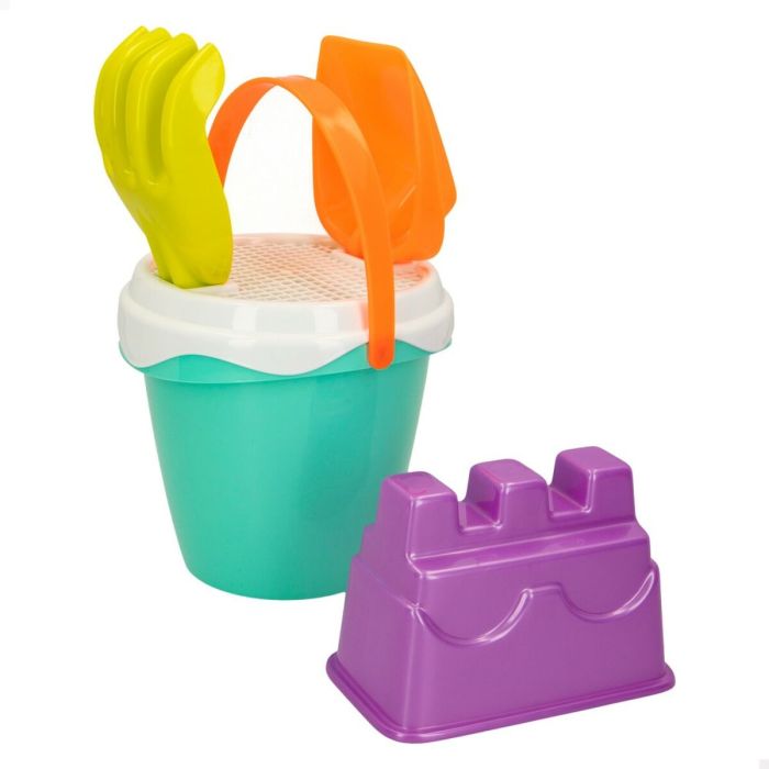 Set de jouets de plage Colorbaby Ø 14 cm (20 Unités) 2