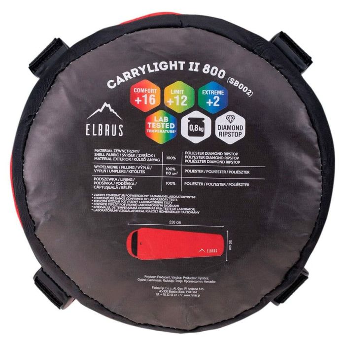 Sac de Couchage Elbrus matte black 2