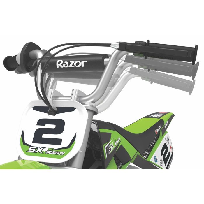 Scooter électrique pour Enfants Razor Dirt Rocket SX350 McGrath Blanc Noir Vert Gris
