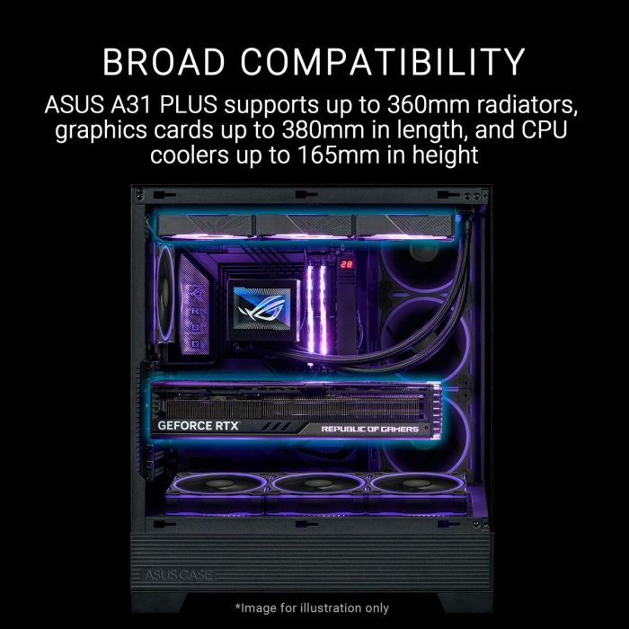 Boîtier ATX semi-tour Asus 90DC00R0-B19000 Noir 15