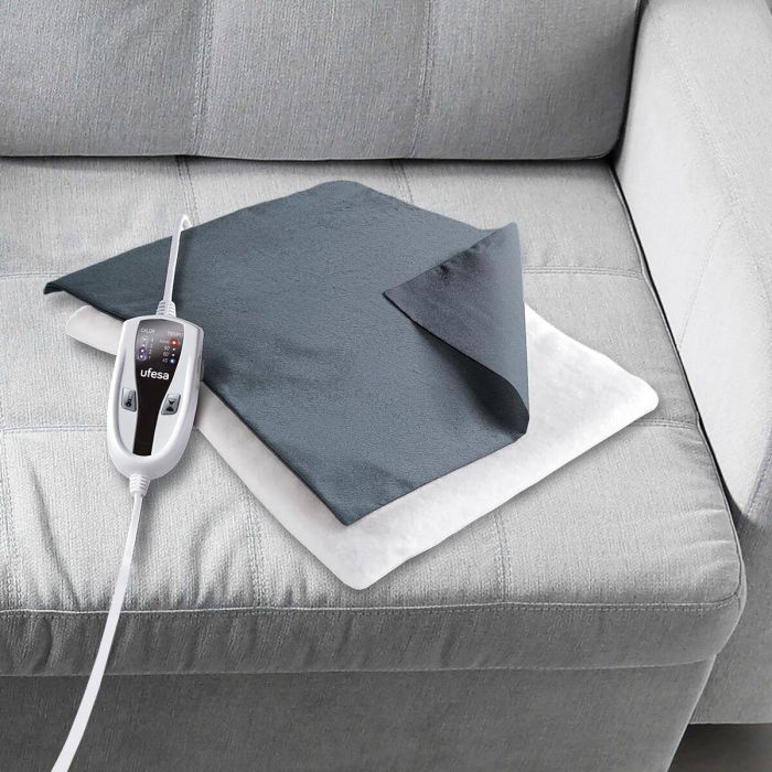 Coussin Électrique pour le Cou et le Dos UFESA 2PH Gris 100 W 3 Coussin Électrique pour le Cou et le Dos UFESA 2PH Gris 100 W 3