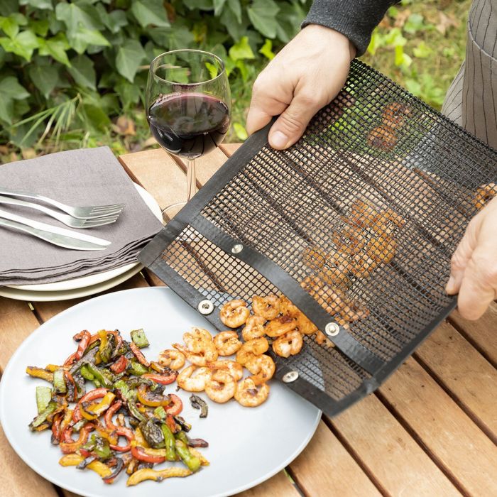 Sacs de cuisson pour barbecue BBQNet InnovaGoods (Pack de 2)