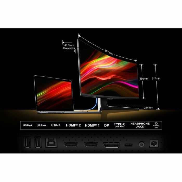 Écran TCL 34R83Q LCD 37" 26