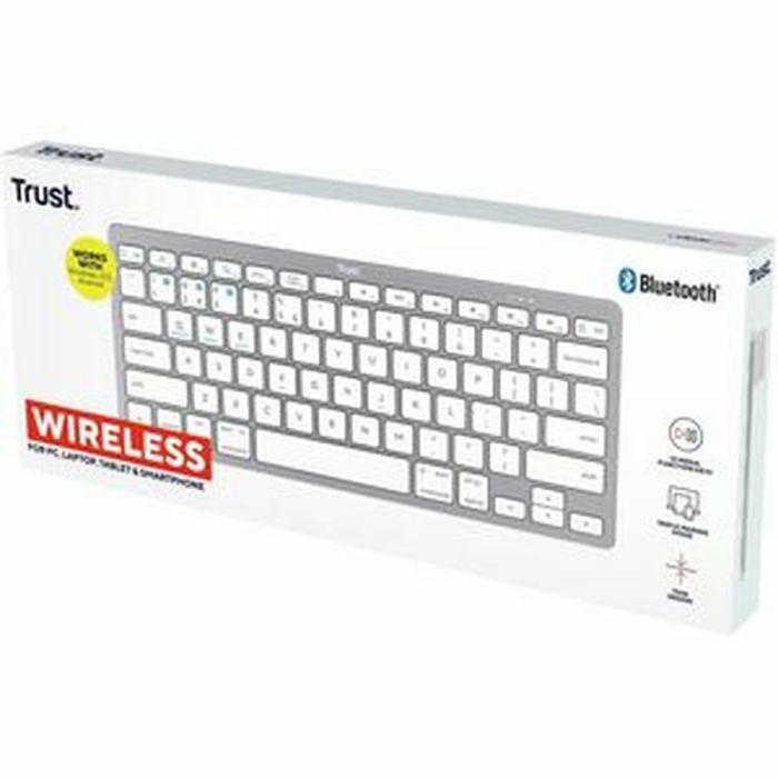 Clavier sans fil Trust 24654 Espagnol Qwerty 1