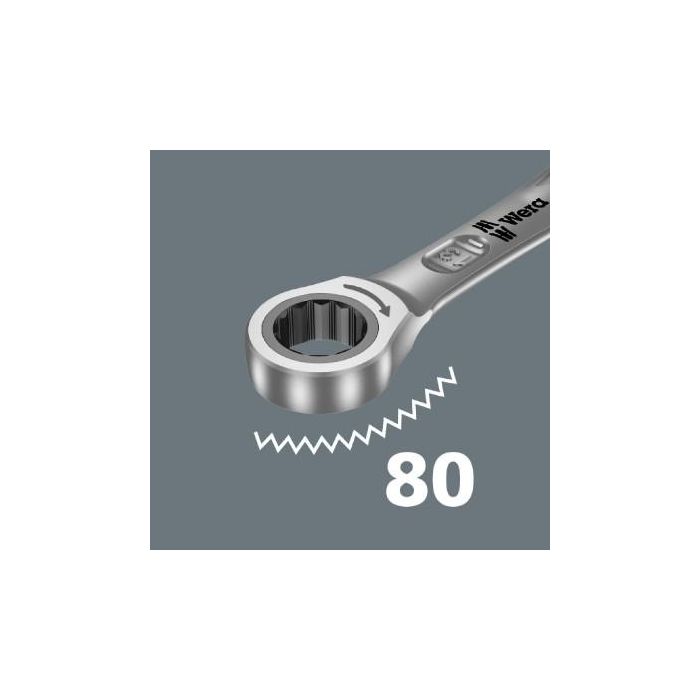 Wera 6000 Joker 11 Set 1 Maul-Ringratschenschlüssel-Satz 7