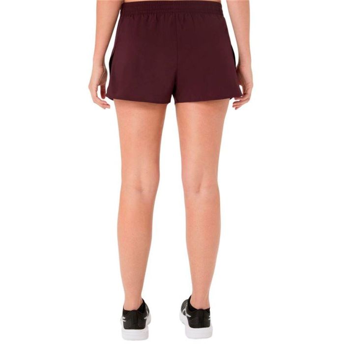Short de Sport pour Femme Asics Core Split Marron 45 1/3 3