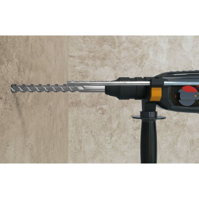 Ensemble de forets Fischer Quattric II SDS Plus Acier inoxydable Acier 10 x 215 mm 3