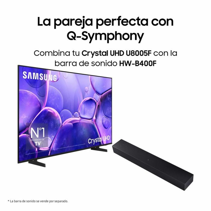 TV intelligente Samsung TU43U8005FUXXC 43" 4K Ultra HD 7