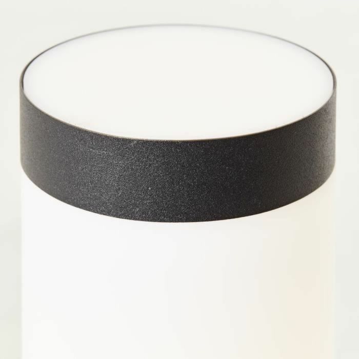 Borne lumineuse à LED Brilliant Dody Capteur de Mouvement Métal Noir 10 W 1 Borne lumineuse à LED Brilliant Dody Capteur de Mouvement Métal Noir 10 W 1