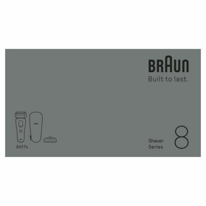 Rasoir electrique Braun Series 8 8617S 7