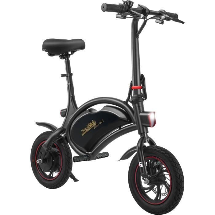 Draisienne électrique - URBANGLIDE - BIKE 120S - 350 W - 12'' - Adulte - Pliable - Noir 2
