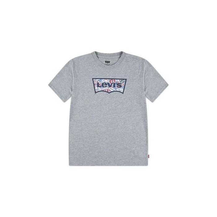 T shirt à manches courtes Enfant Levi's Lvb On The Road Batwing Gris clair XL 0 T shirt à manches courtes Enfant Levi's Lvb On The Road Batwing Gris clair XL 0